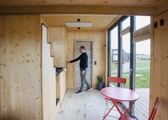 Nyaraló Tiny House Nature 10 Innenlage - Tiny Village Harlesiel *