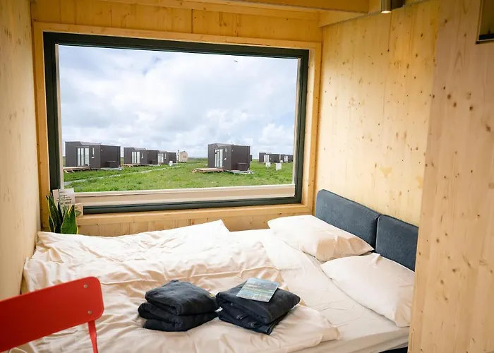 度假居 Tiny House Nature 10 Innenlage - Tiny Village Harlesiel 卡罗利嫩西尔