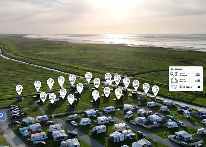 Tiny House Nature 10 Innenlage - Tiny Village Harlesiel Nyaraló