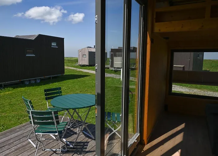 Nyaraló Tiny House Nature 10 Innenlage - Tiny Village Harlesiel *
